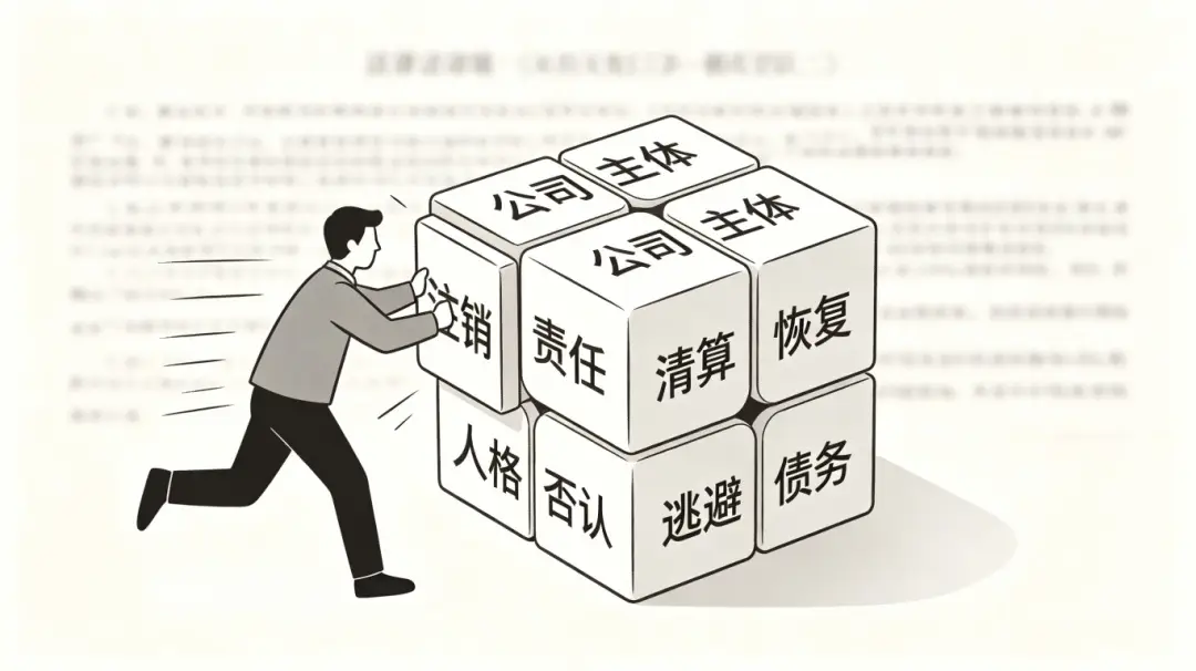 公司注銷后又恢復(fù)登記，公司債務(wù)股東能否免責(zé)？